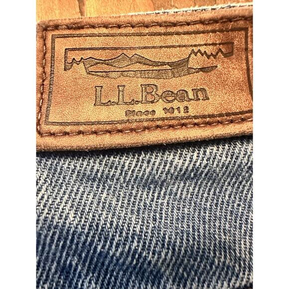Vintage L.L. Bean 37x32 Classic Fit Blue Jeans Men’s Pants Denim LL Bean Blue - Picture 15 of 15